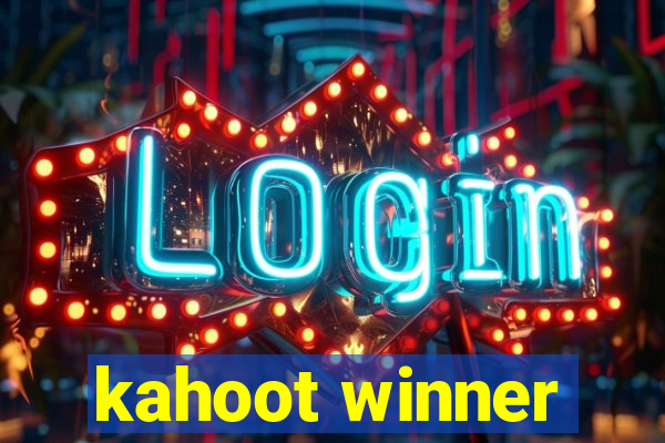 kahoot winner